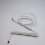 White Coiled Cable