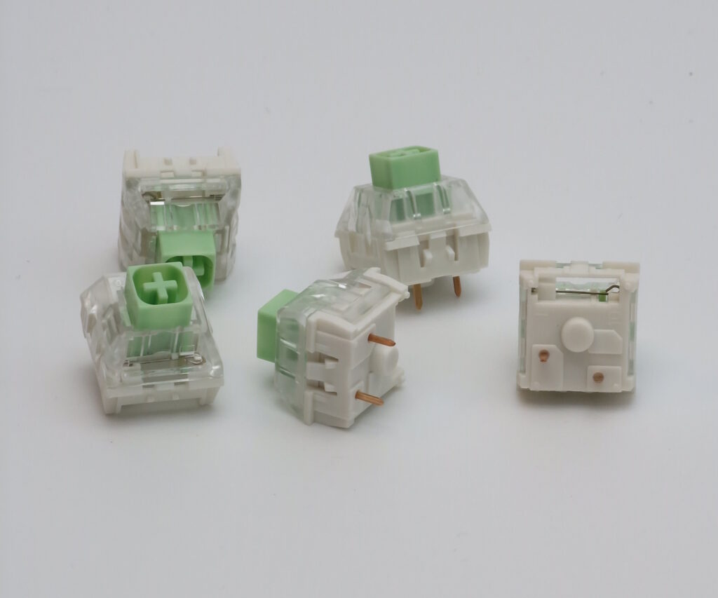 Novelkeys Kailh box jades mechanical switches cuskeys