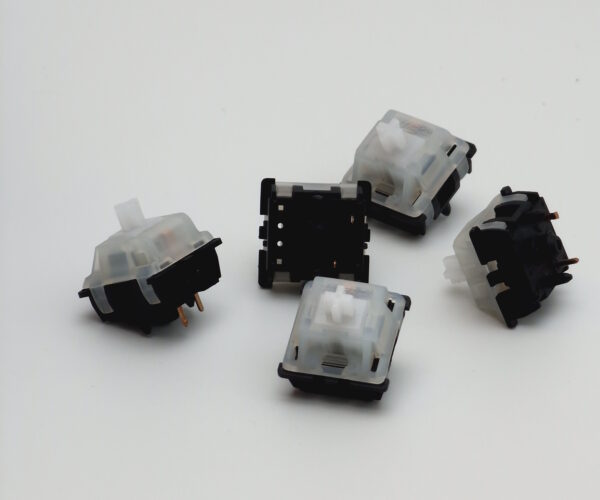 Gateron milky yellow mechanical switches cuskeys