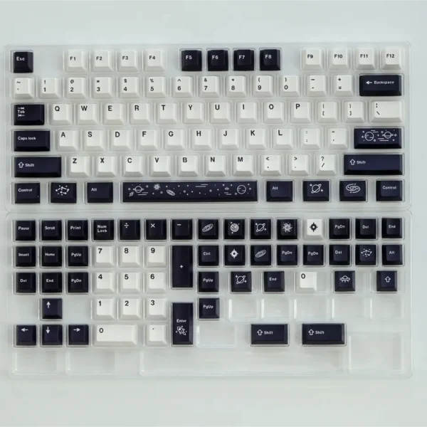 milkyway keycaps layout